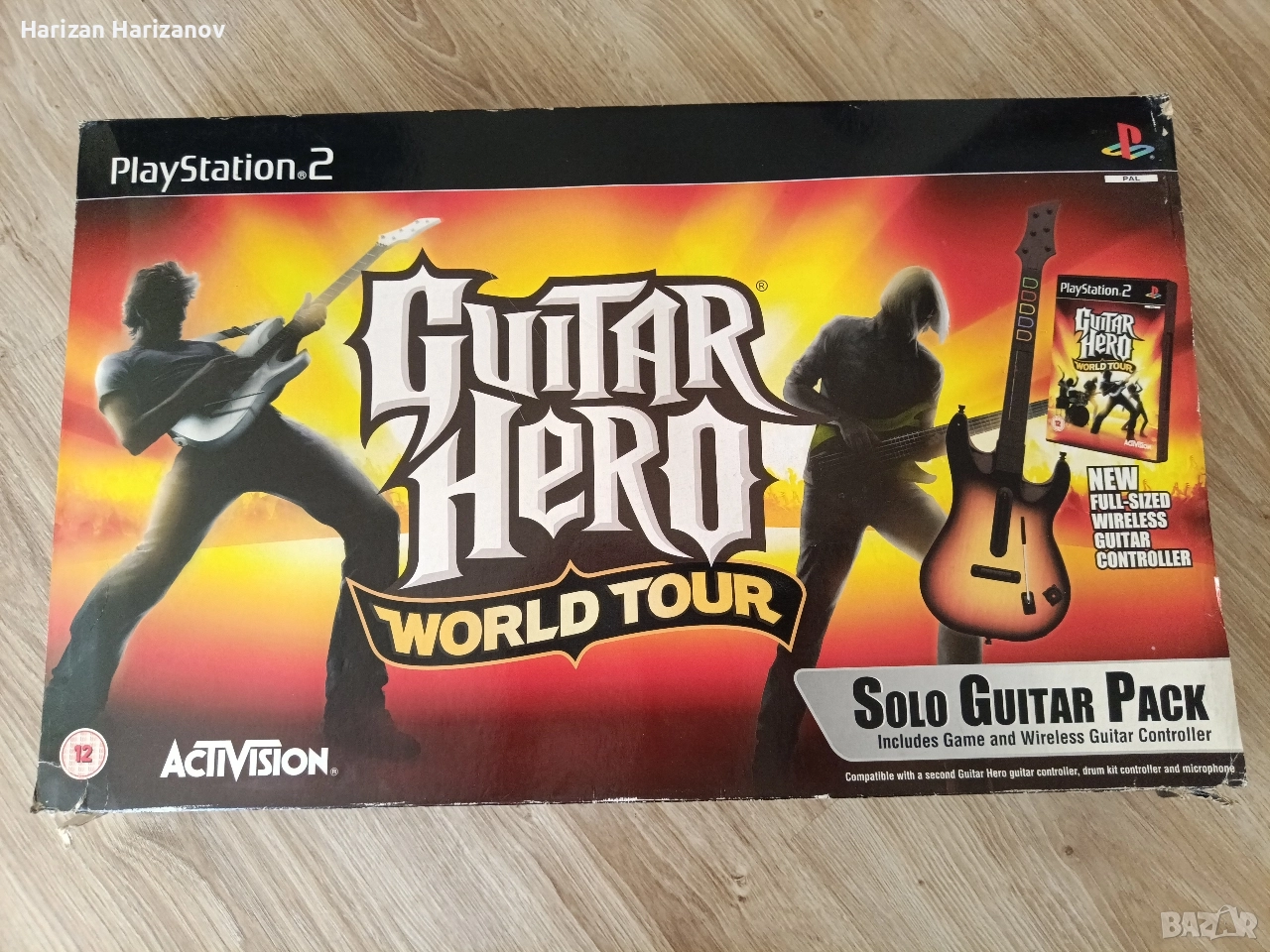 Китара за PS2 Guitar hero World Tour, снимка 1