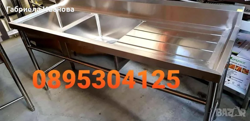 Мивки от неръждаема стомана с едно,две и три корита 22модела! Топ Цени от 229 лв!, снимка 1