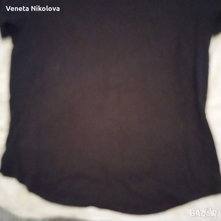 Черна мъжка тениска с анимационен герой , снимка 1