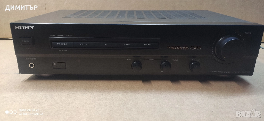 усилвател SONY F245R, снимка 1