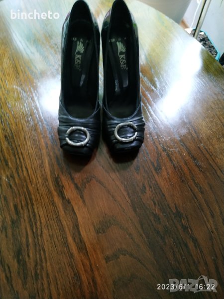 Нови официални черни обувки, снимка 1