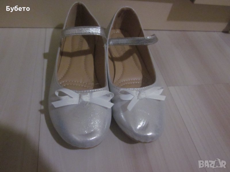 Сребристи обувки, снимка 1
