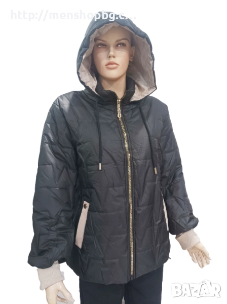 Дамско яке код 63 - черно, снимка 1