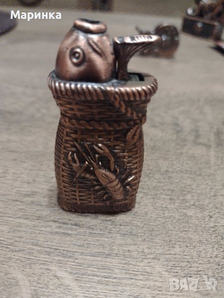 Колекционерска месингова запалка., снимка 1