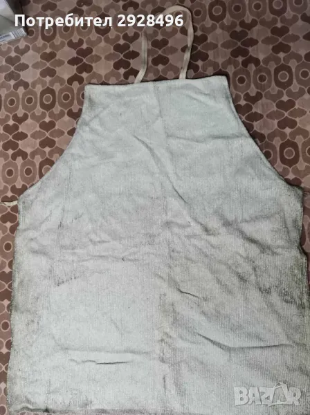 Огнеопорна работна престилка от соца, снимка 1