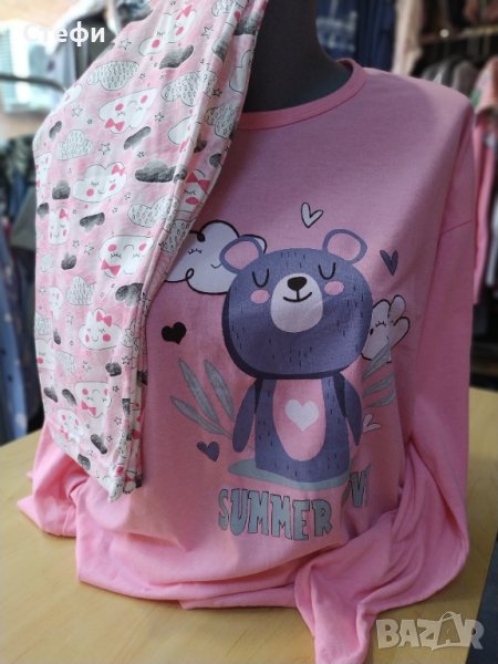 Дамска пижама памучна 3XL, снимка 1