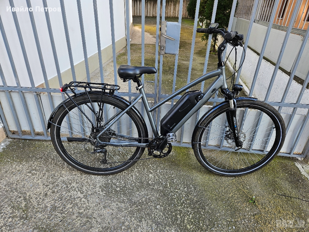 Електрически велосипед 28 цола BLAUPUNKT-шест месеца гаранция, снимка 1