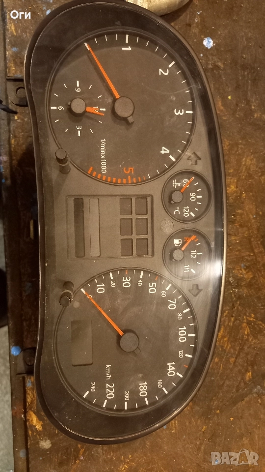 Километражно табло за ауди А3 1.9 TDI 8L0 919 860D / 110.008.894/001 VDO, снимка 1