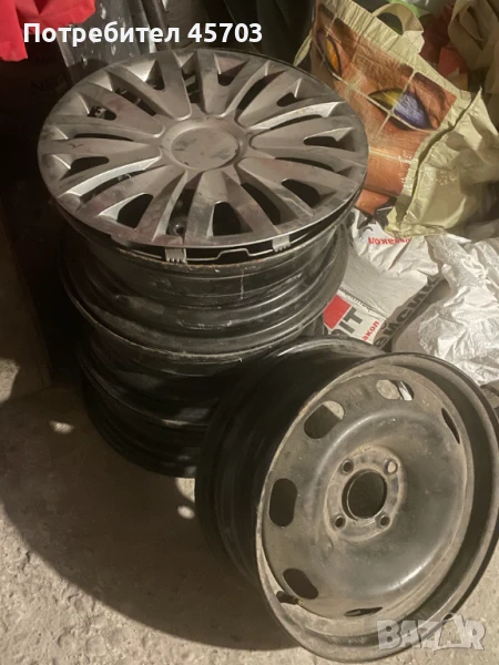 джанти железни 4 броя, снимка 1