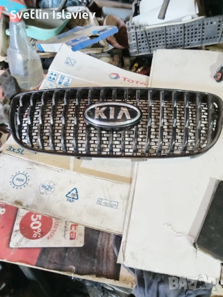 Решетка пред радиатора на Киа Пиканто (07-11) , снимка 1