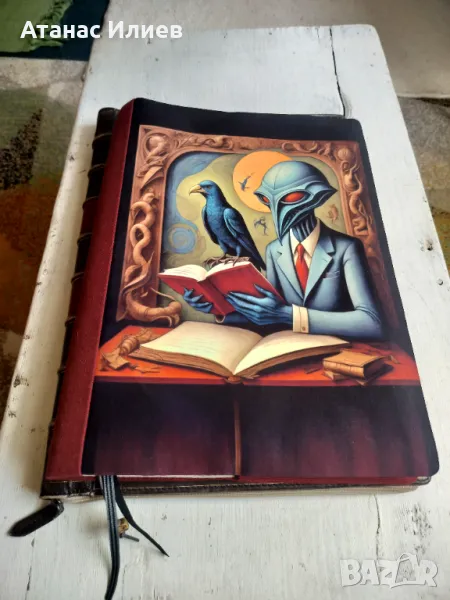 Тайна книга. Голям, богато-илюстрован ръкопис., снимка 1