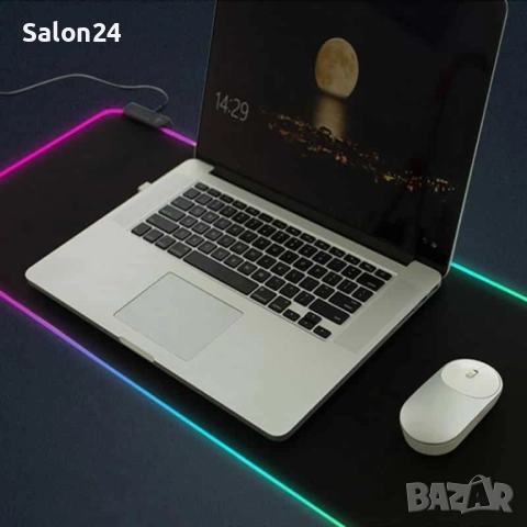 Осветителна RGB подложка за клавиатура, снимка 6 - Други - 52300989