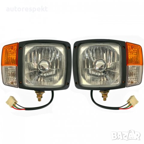 Фарове с мигач габарит за трактор багер комбайн,мотокар и др, снимка 1