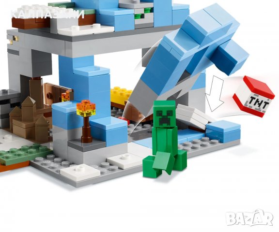 LEGO® Minecraft™ 21243 - Замръзналите върхове, снимка 5 - Конструктори - 39442570