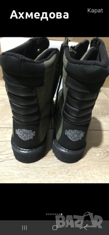 Ботуши Harley Davidson, снимка 3 - Дамски ботуши - 53502246