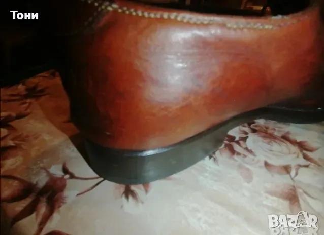 REGENT Оригинал Нови Мъжки Обувки Изцяло от Натурална Естествена Кожа 43, снимка 9 - Ежедневни обувки - 53485620