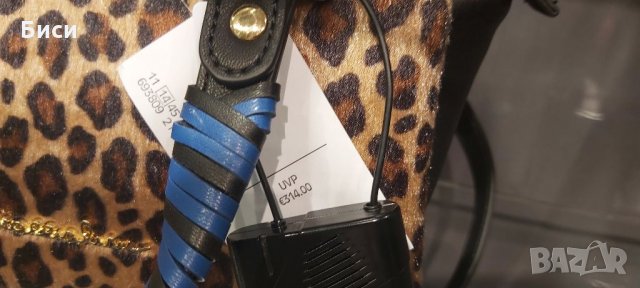 Braccialini -оригинална нова италианска чанта ,естествена мека кожа, снимка 17 - Чанти - 35716449