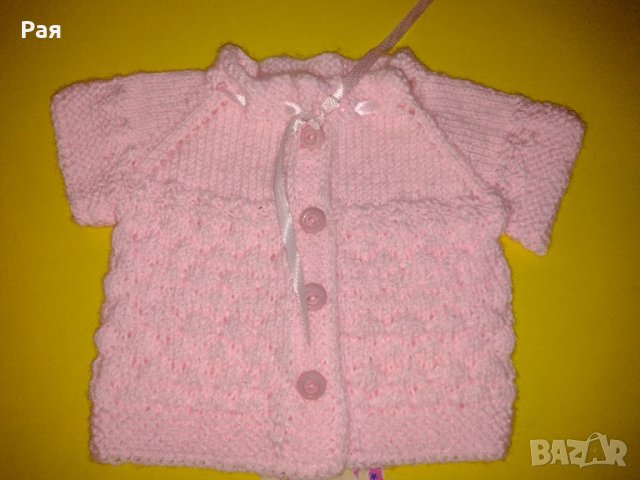 Лот  5 броя плетени блузи + одеало , снимка 14 - Други - 50669171