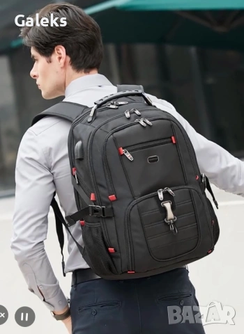 Мъжки големи професионални раници•Универсални, удобни и функционални!, снимка 6 - Раници - 53671692