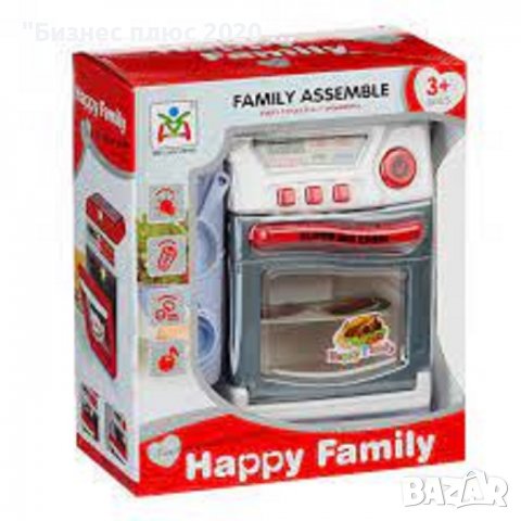 Детска готварска печка,  Звук, Светлини "Happy Family", снимка 2 - Електрически играчки - 38834479