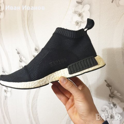 маратонки  Adidas NMD City Sock Winter Wool Black номер 43,5-44, снимка 12 - Маратонки - 40186108