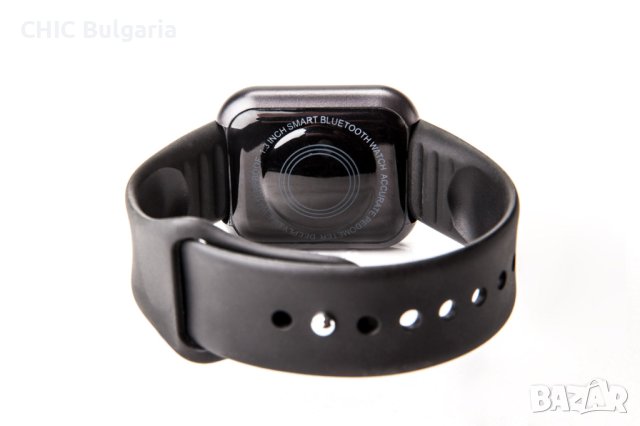 Смарт часовник (smartwatch) със силиконова каишка , снимка 5 - Смарт гривни - 41587964