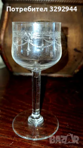 Сервиз чаши френски тънкостенен кристал , снимка 10 - Чаши - 40499276