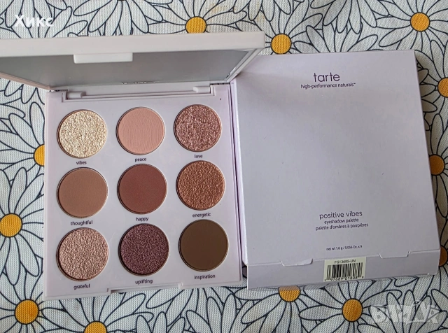 Tarte positive vibes палитра, снимка 3 - Декоративна козметика - 53682342