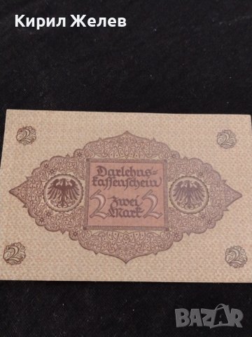 СТАРА РЯДКА БАНКНОТА 2 марки 1920г. Германия УНИКАТ ЗА КОЛЕКЦИОНЕРИ 36815, снимка 10 - Нумизматика и бонистика - 39898956
