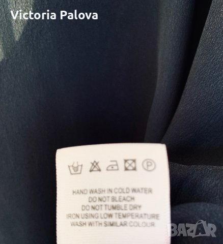 LUXURY копринена  блуза  CUSTOMMADE  Дания, снимка 9 - Корсети, бюстиета, топове - 41561469