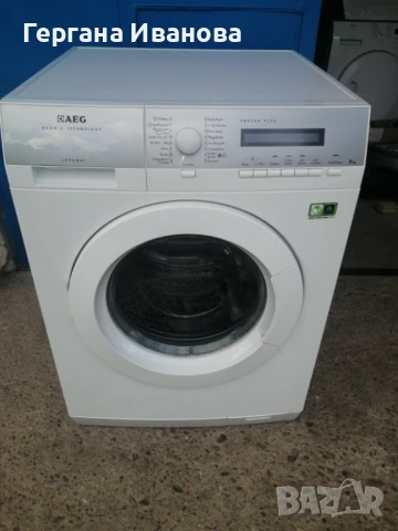 Пералня AEG 8 кг внос от Германия , снимка 4 - Перални - 50480221