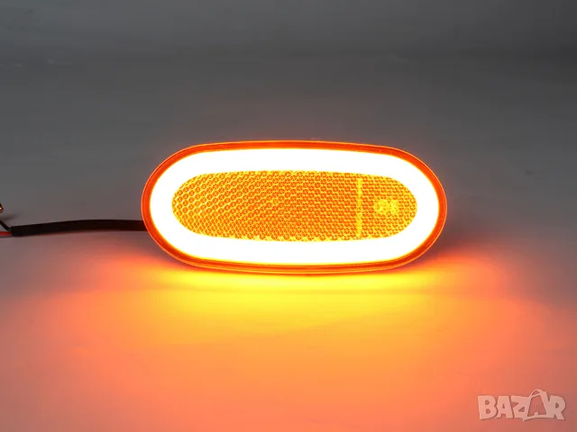NEON LED габарит за Mercedes Sprinter с жълта светлина, снимка 4 - Аксесоари и консумативи - 55869002