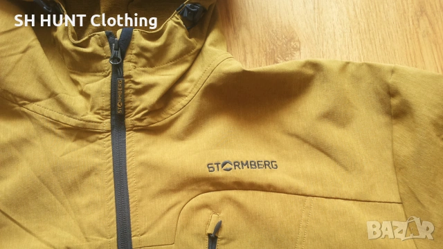 STORMBERG BERGLI Softshell Stretch Jacket размер 3XL еластична горница - 2227, снимка 4 - Суичъри - 53624137