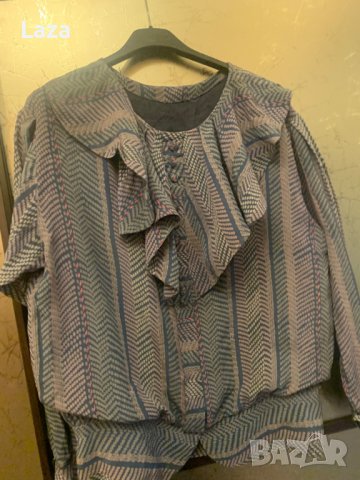 Продавам елегантна блуза от 100 процента естествена коприна . , снимка 7 - Блузи с дълъг ръкав и пуловери - 39932599