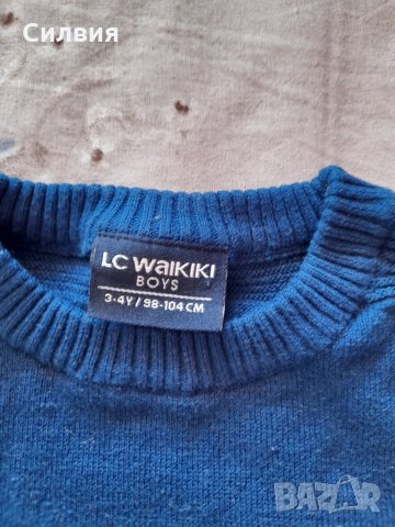 Детско пуловерче на LcWaikiki,размер 3-4г., снимка 2 - Детски пуловери и жилетки - 34052346