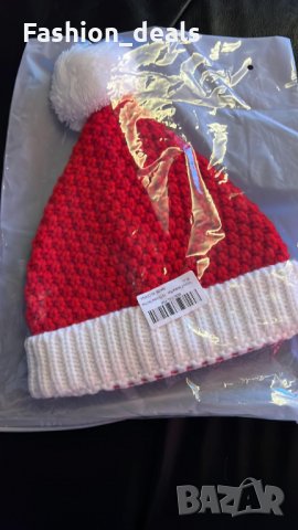 Нова коледна шапка дебела плетена унисекс за възрастни парти коледа, снимка 7 - Шапки - 35998987