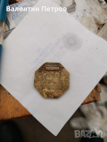 швейцарска военна значка от ВСВ, снимка 2 - Антикварни и старинни предмети - 53825085