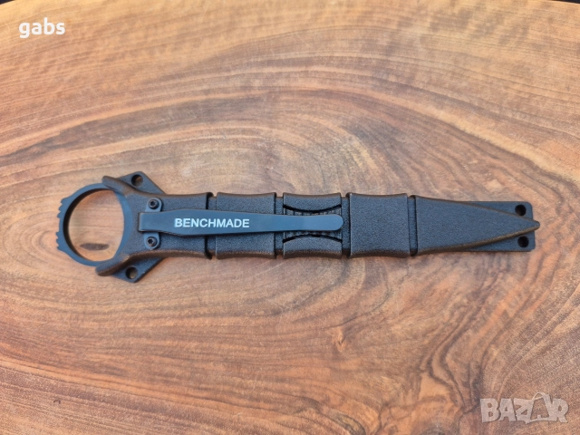 Нож Benchmade Socp Dagger с фиксирано острие и кания 176BK, снимка 4 - Ножове - 52867141