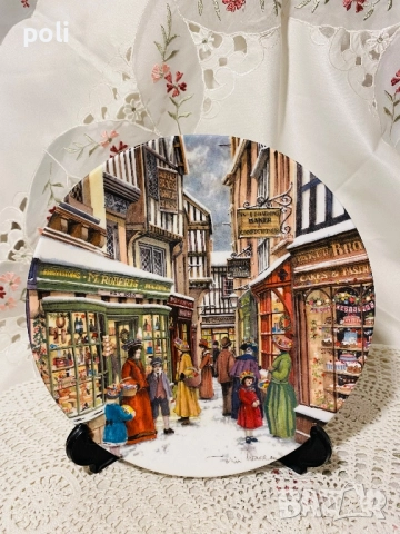 порцеланова чиния за стена 