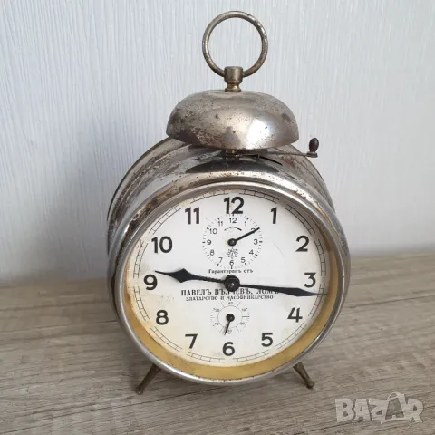 Стар Часовник Будилник Junghans 1938 година, снимка 11 - Антикварни и старинни предмети - 49573722