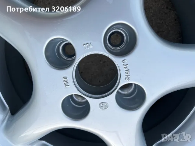 Джанти 15 цола 4х100 за Опел, снимка 7 - Гуми и джанти - 47380142