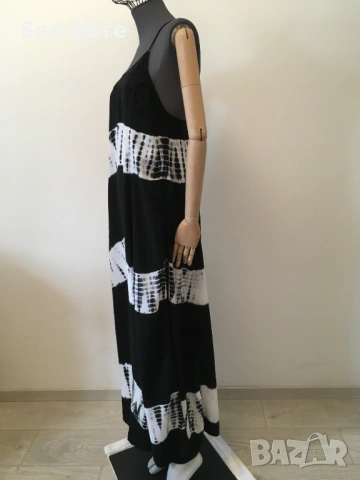 Super Dry дълга рокля S, снимка 4 - Рокли - 53573944