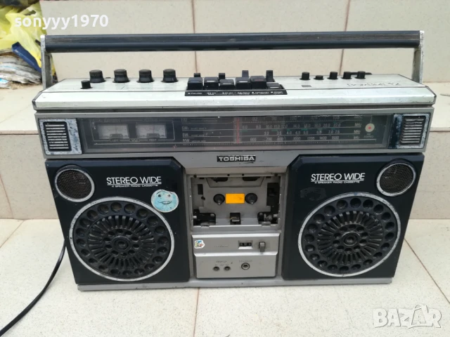 TOSHIBA-СТАР КАСЕТОФОН-MADE IN JAPAN 3105251822, снимка 2 - Радиокасетофони, транзистори - 50497375