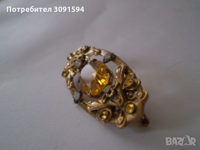 старинна дамска брошка игла , снимка 3 - Антикварни и старинни предмети - 35709416