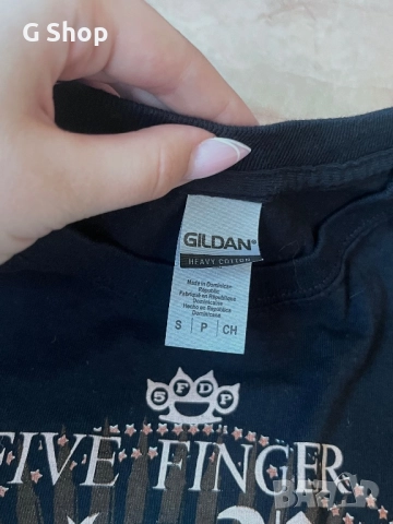 Дамска тениска вталена FFDP Five Finger Death Punch, снимка 2 - Тениски - 50512179