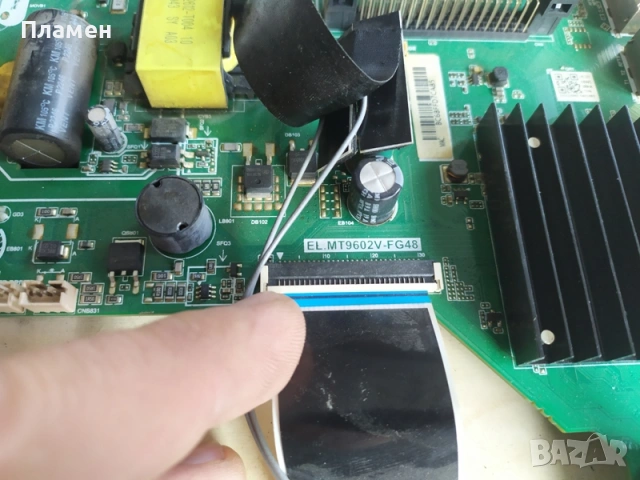 Board EL.MT9602V-FG48, снимка 2 - Части и Платки - 53406528