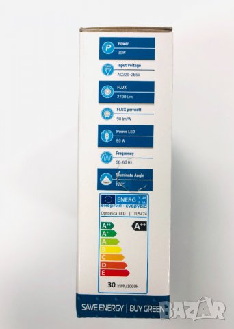 Led прожектор, лампа, външно и вътрешно осветление, 2700lm, 5400k, 30W, снимка 6 - Външни лампи - 35731902