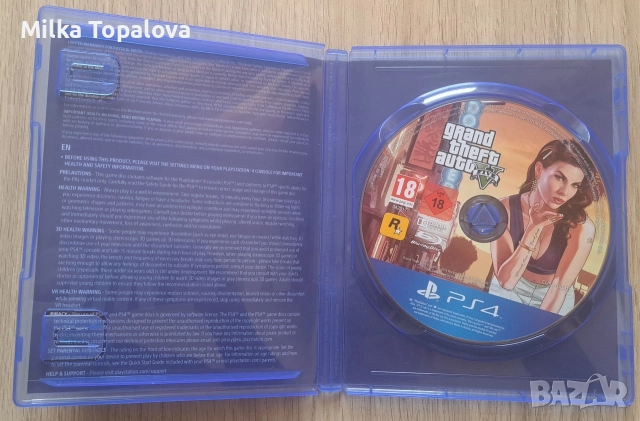 Игра за PS4 Grand Theft Auto V - Premium Edition (PS4) , снимка 2 - Игри за PC - 52718700