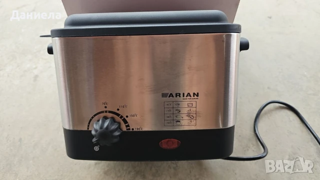 Фритюрник Фритюрник ARIAN D-F.AR-06 – 1, снимка 2 - Фритюрници - 51287678