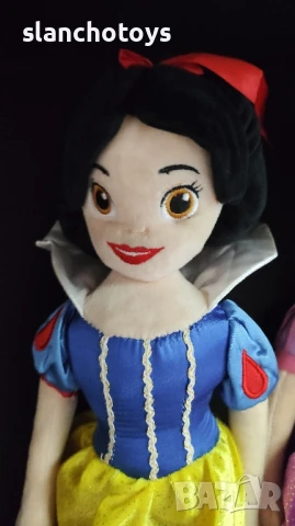 Плюшени кукли, Елза или Анна, Ариел, Снежанка, Рапунзел  около 44см, снимка 8 - Кукли - 48370067